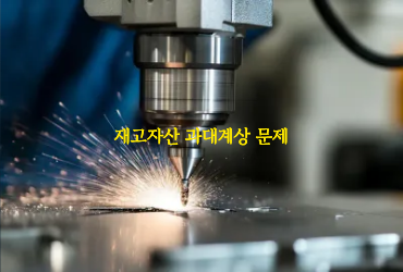 재고자산 과대계상으로 영업이익을 올리는 구조적 문제 이미지